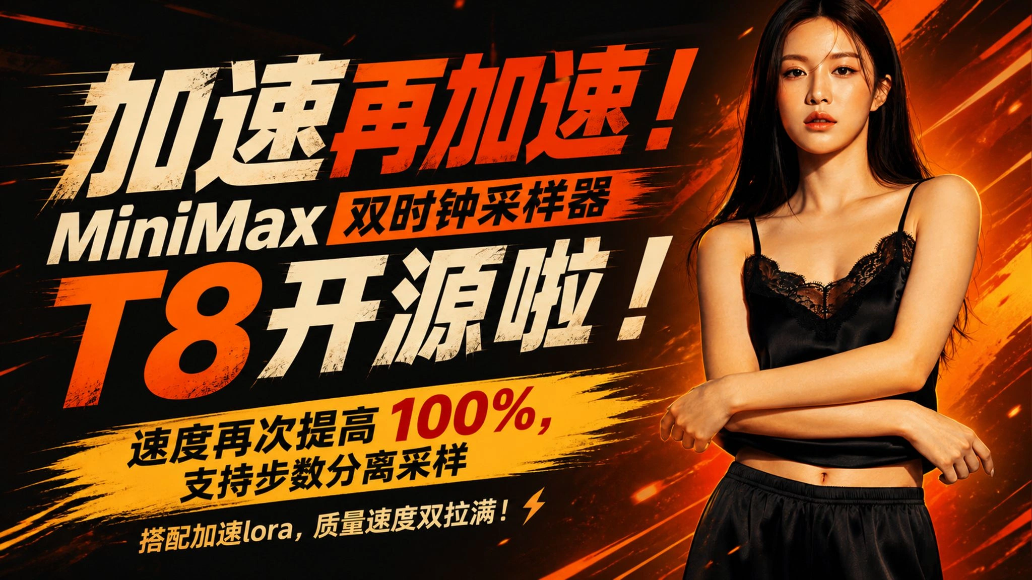 MiniMax H3双时钟采样器：4/8步加速与音视频步数分离