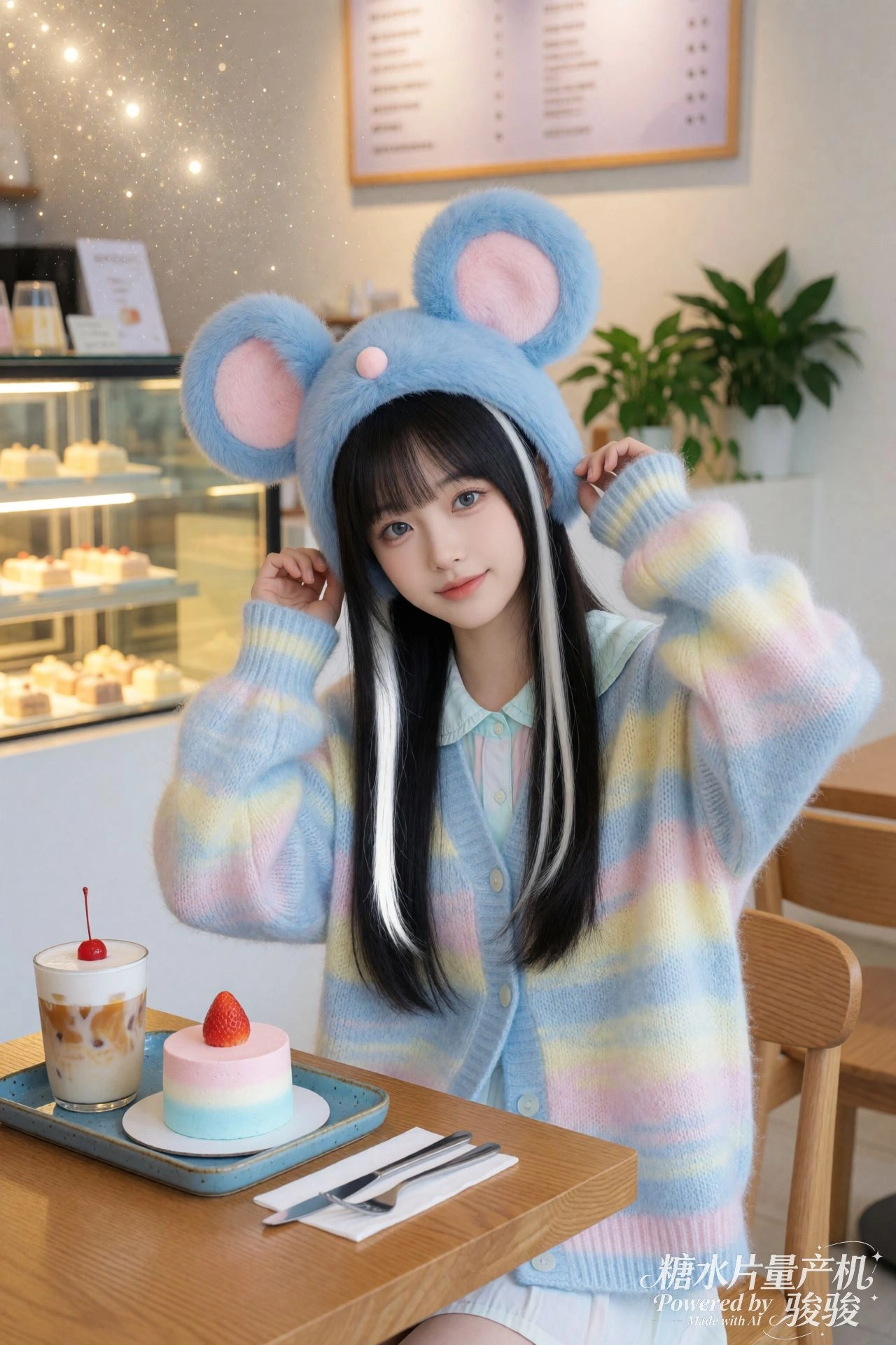 没唱完的摇篮曲断了调，哄不睡哭闹的孩子