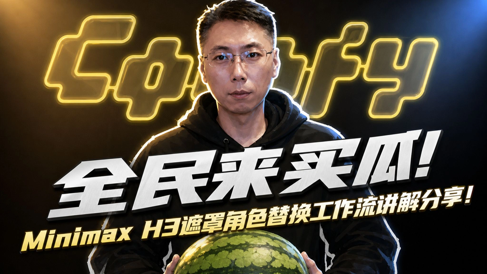 MiniMax H3 遮罩角色替换：ICC4B精准控罩工作流