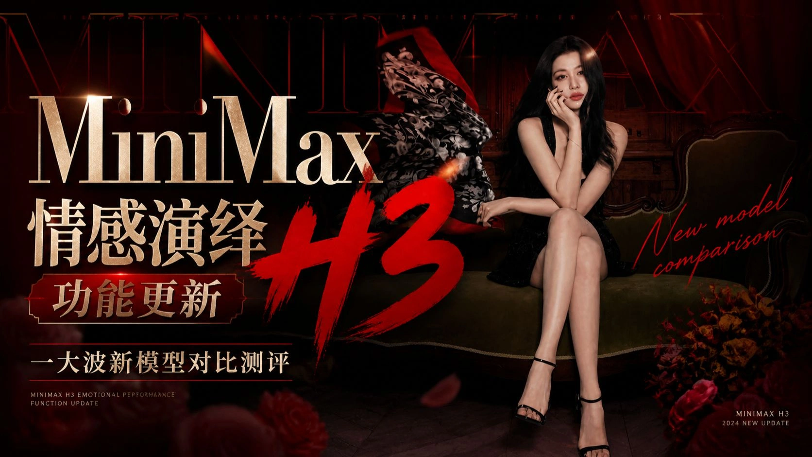 MiniMax H3：Max/Fused-Turbo/Hybrid B25-49对比与情感演绎节点