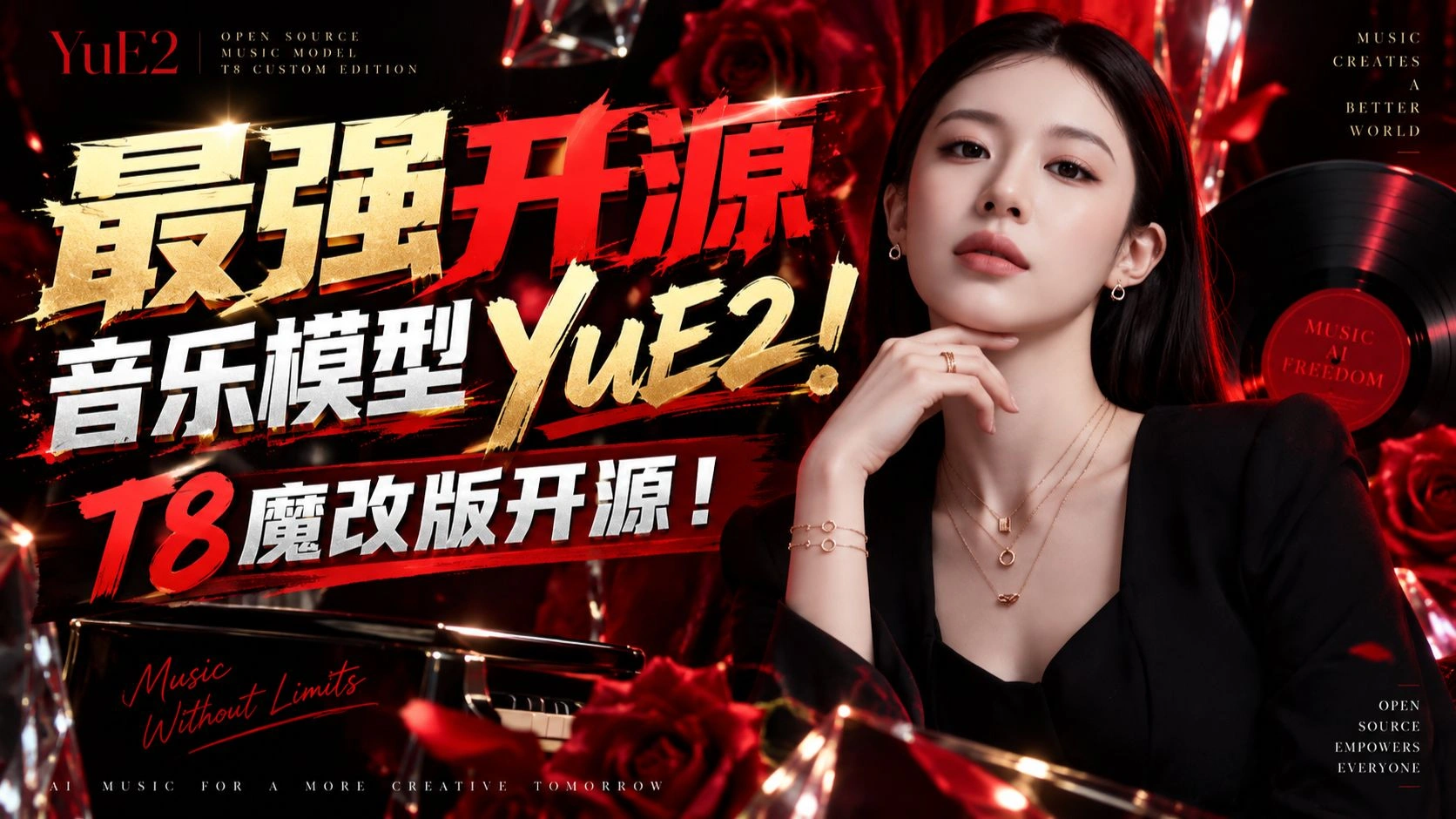 YuE2魔改整合包：指定音色翻唱、ABC乐谱与ComfyUI节点