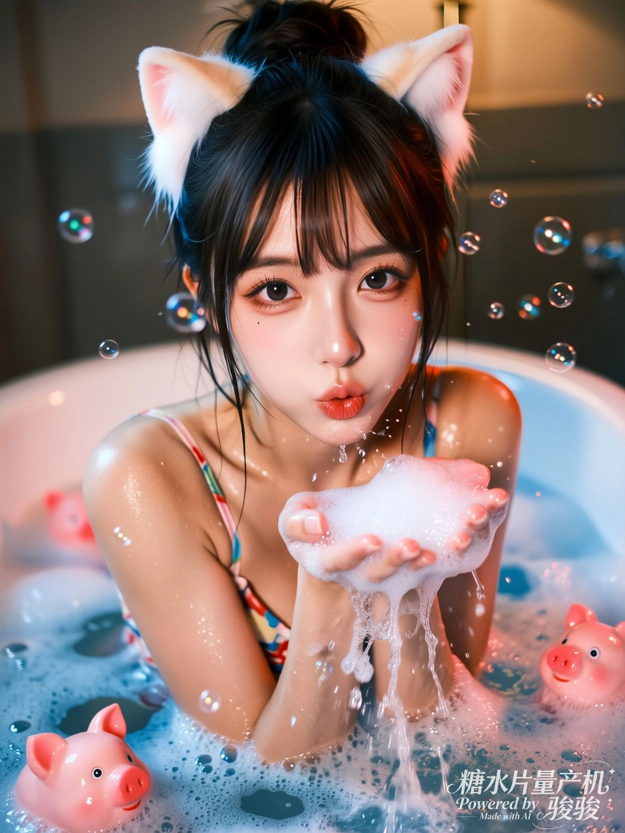 旧帽子帽檐塌了，遮不住头顶的阳光