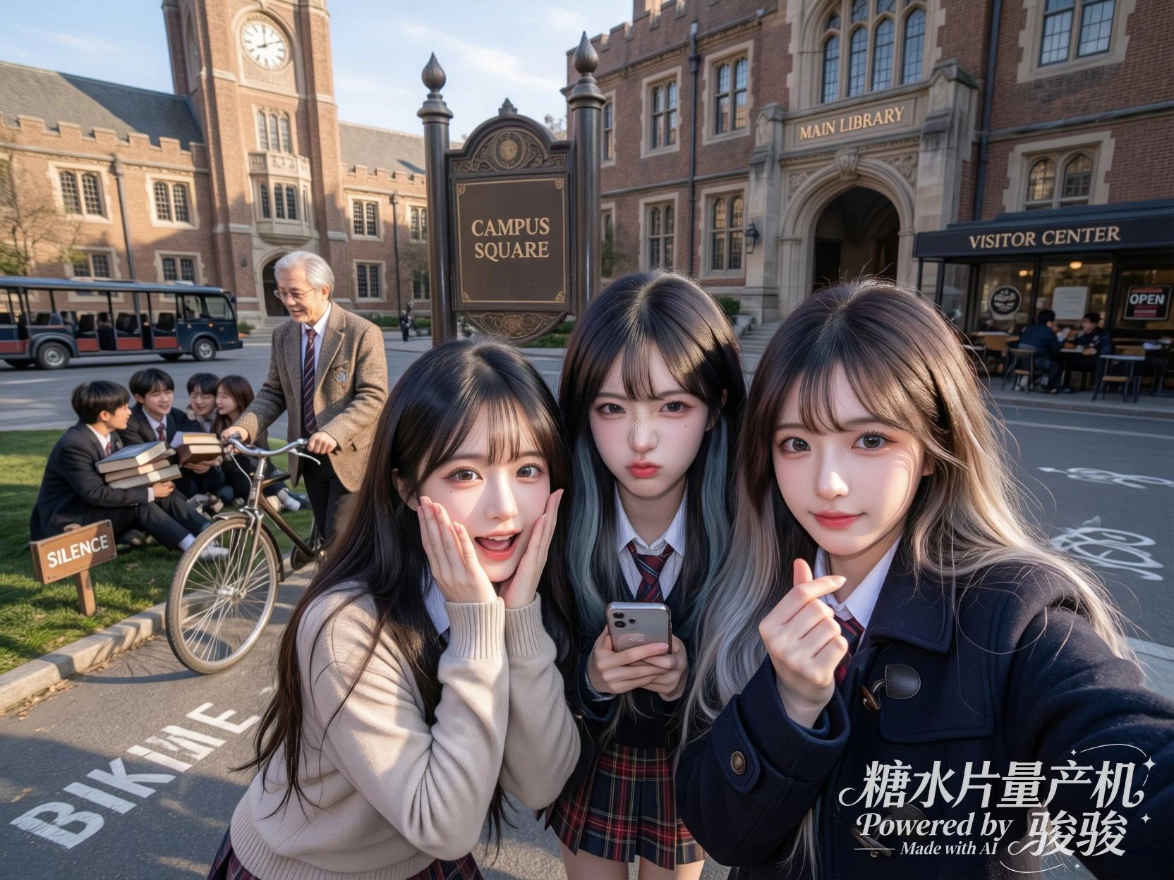 旧帽子帽檐塌了，遮不住头顶的阳光