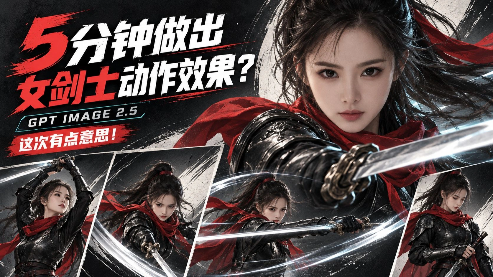 GPT Image 2.5：多图动作连贯与精细约束编辑实测