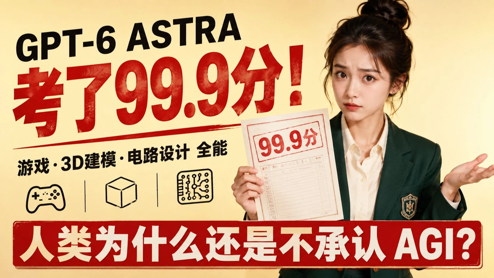 GPT-6 Astra：疯狂案例与 ARC-AGI-3，人类准备好承认 AGI 了吗