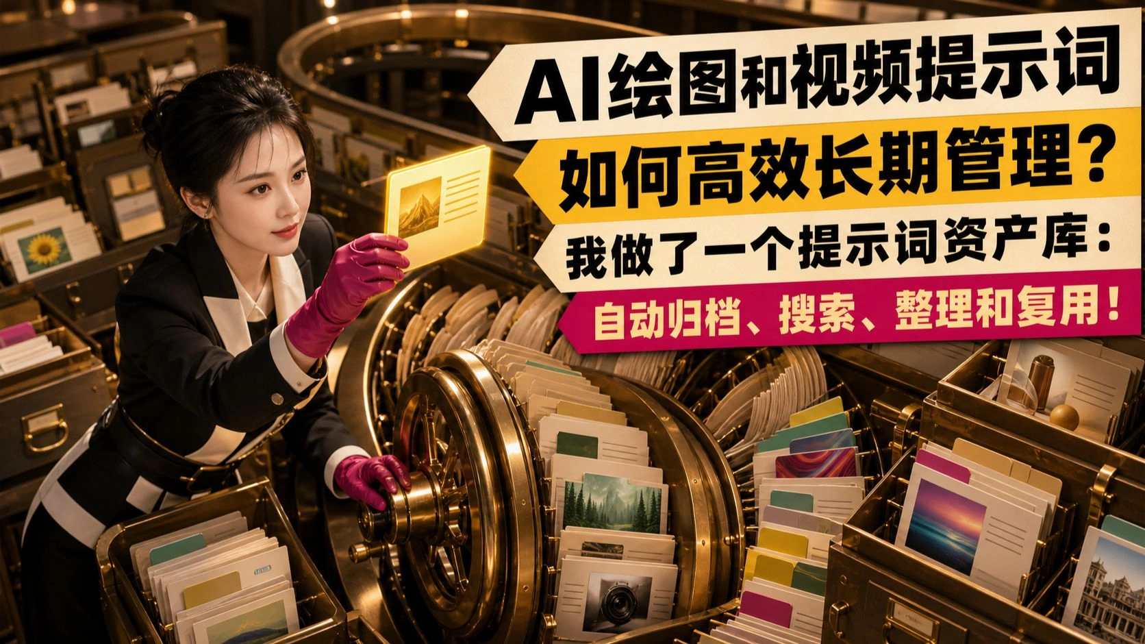 提示词资产库：自动归档、搜索与长期复用