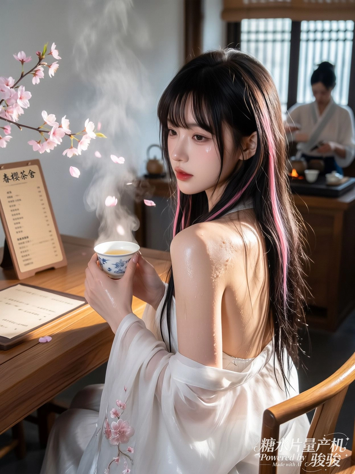 旧围巾流苏散了，缠绕住纷乱的思绪