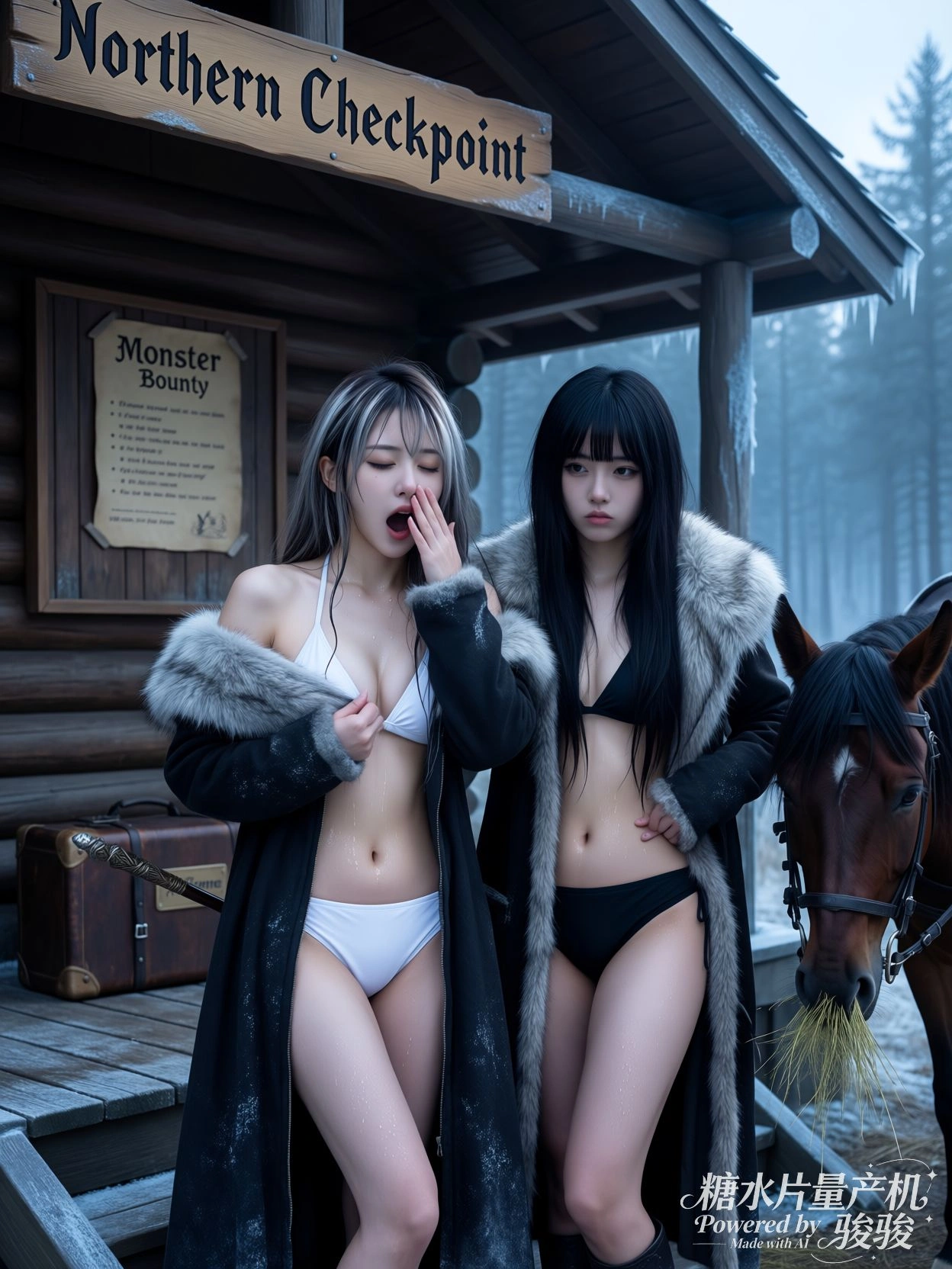 旧围巾流苏散了，缠绕住纷乱的思绪
