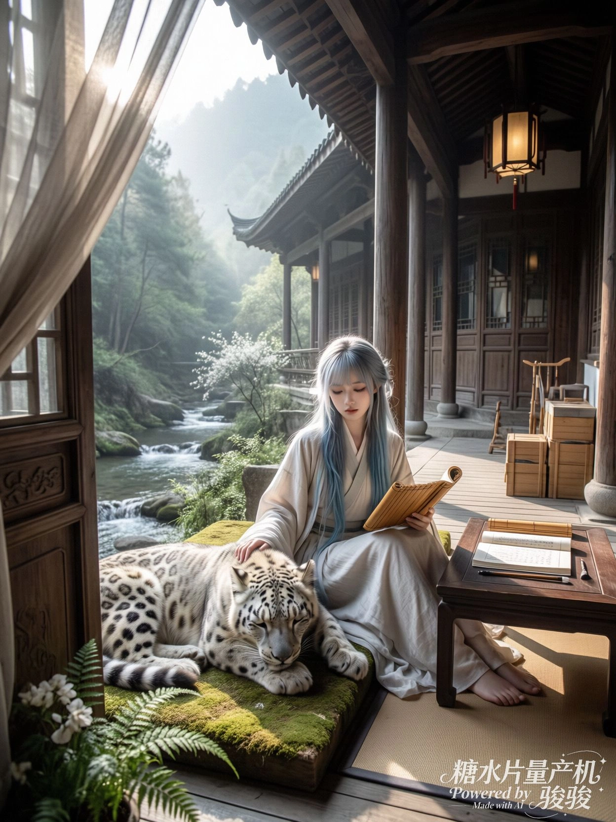 窗台上的竹篮把手断了，提不起生活的重担